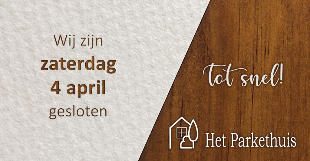 aprilgesloten