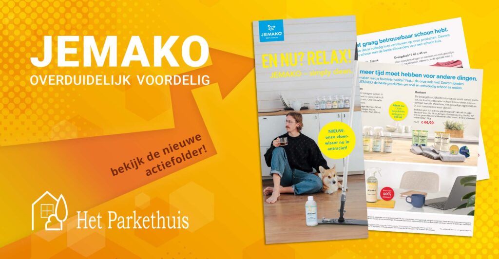 JEMAKO september acties vloeren onderhoud