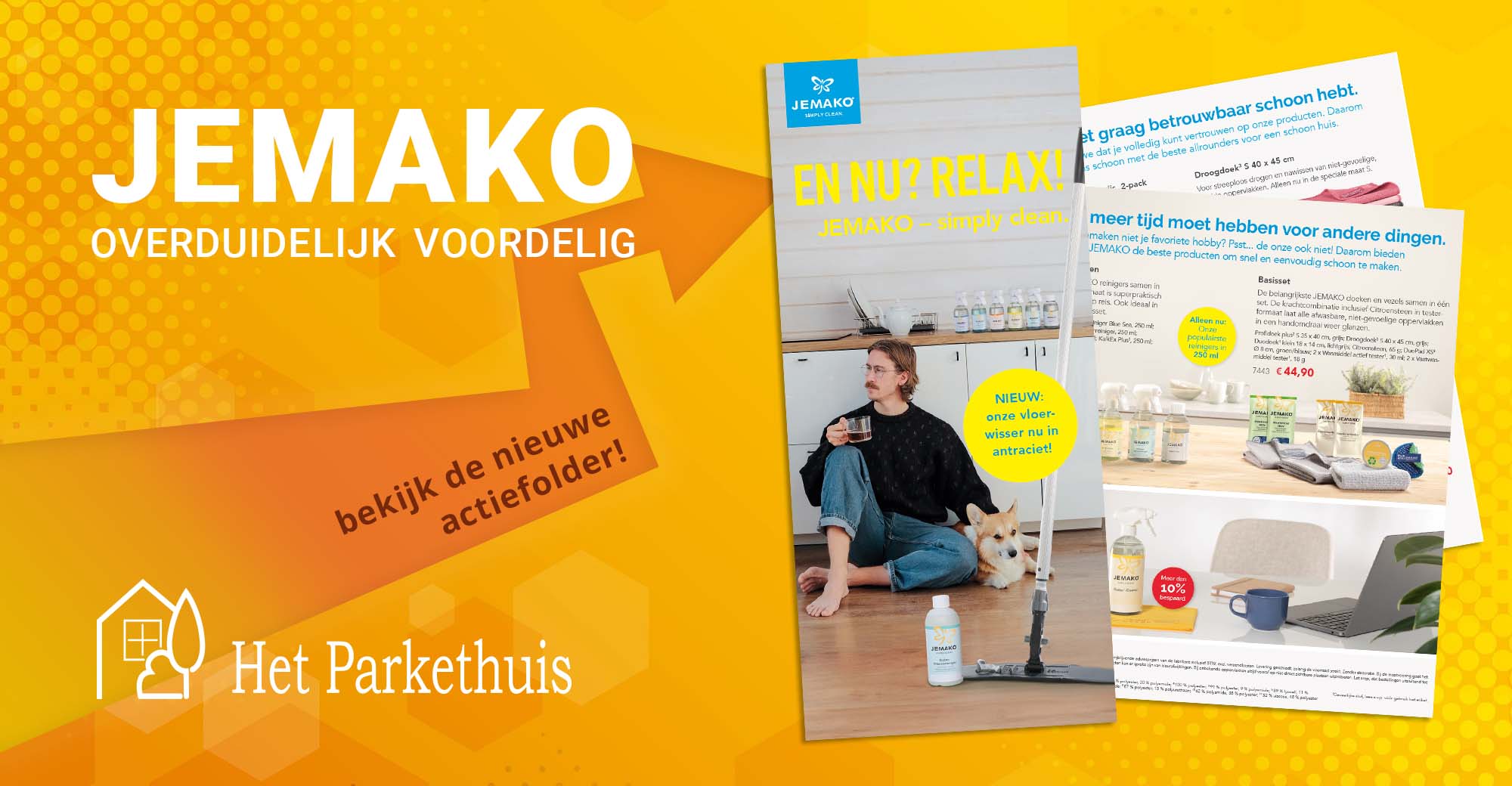 JEMAKO september acties vloeren onderhoud