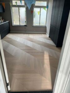 bauwerk houten vloer hongaarse punt