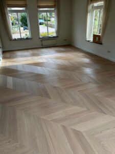 bauwerk houten vloer hongaarse punt