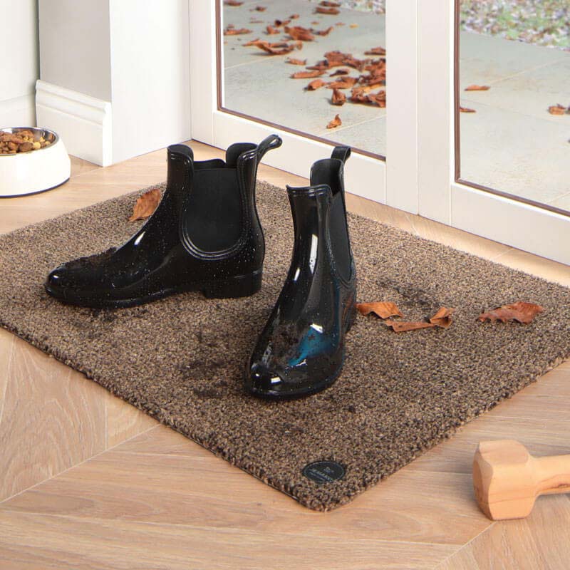 jemako najaars actie vloermat houten vloer